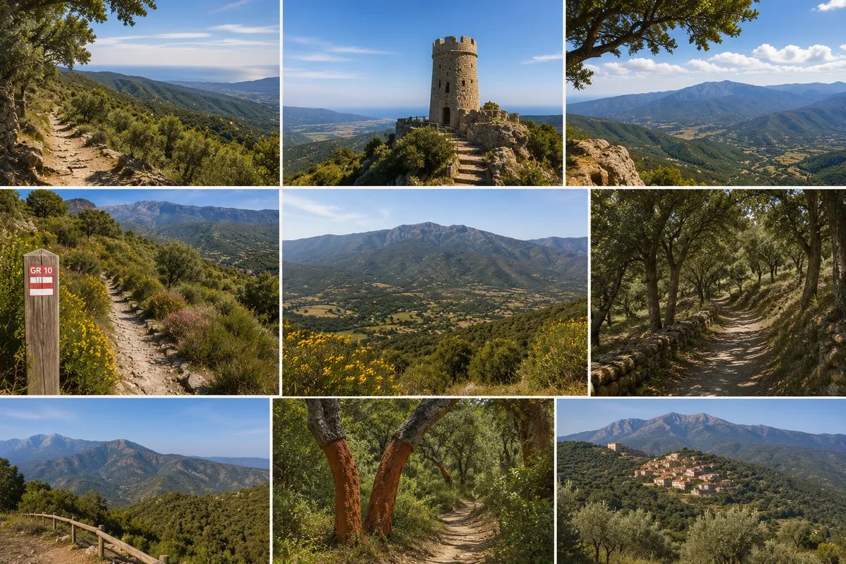 Le massif des Albères et le GR10
