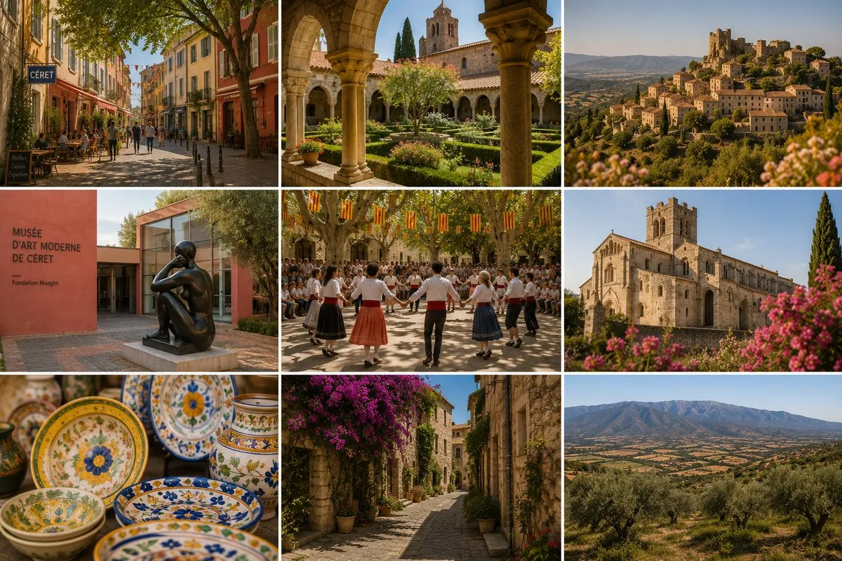 Céret, Castelnou, patrimoine et culture catalane